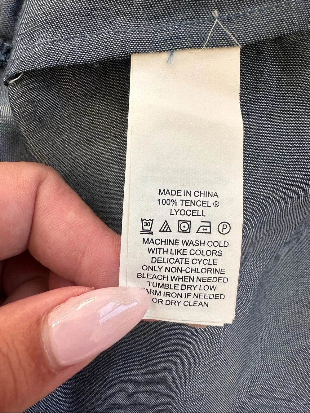 Kate Spade Brooke Street Chambray Tiered Midi Dress